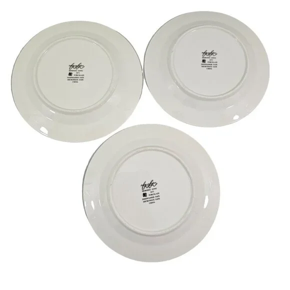 American Atelier At Home Morning Song Bird Salad Luncheon Plates – Set of 3 - Picture 2 of 16